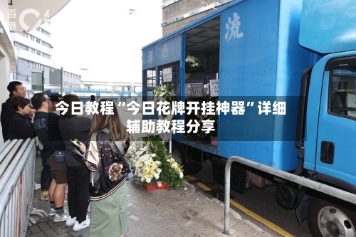 今日教程“今日花牌开挂神器”详细辅助教程分享