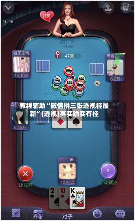 教程辅助“微信拼三张透视挂最新	”(透视)其实确实有挂-第2张图片