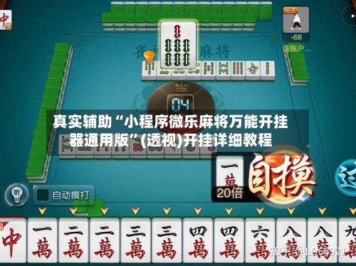 真实辅助“小程序微乐麻将万能开挂器通用版”(透视)开挂详细教程-第3张图片