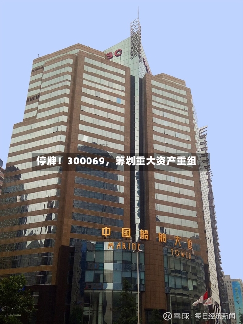 停牌！300069，筹划重大资产重组