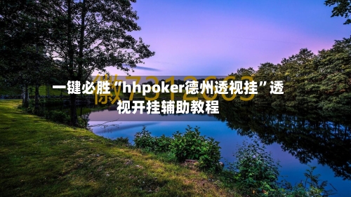一键必胜“hhpoker德州透视挂”透视开挂辅助教程