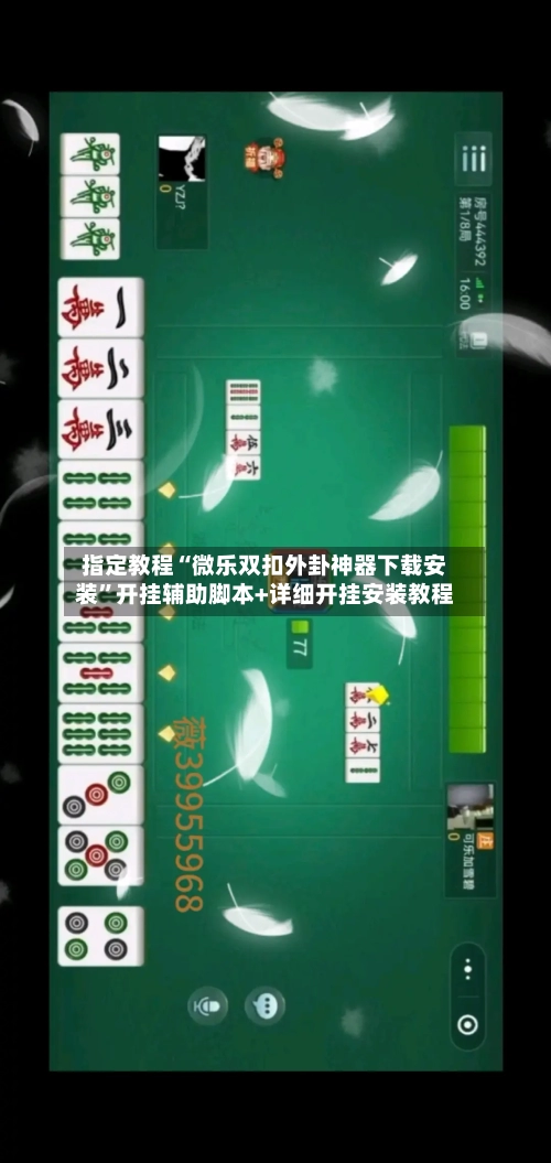 指定教程“微乐双扣外卦神器下载安装	”开挂辅助脚本+详细开挂安装教程-第2张图片