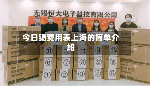 今日锡费用表上海的简单介绍
