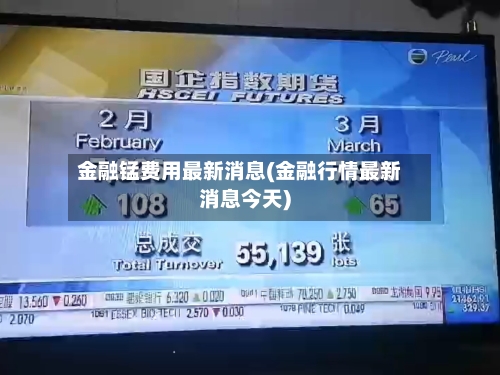 金融锰费用最新消息(金融行情最新消息今天)-第2张图片
