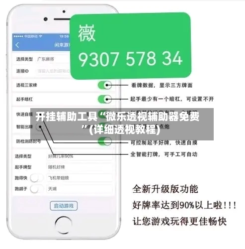 开挂辅助工具“微乐透视辅助器免费”(详细透视教程)
