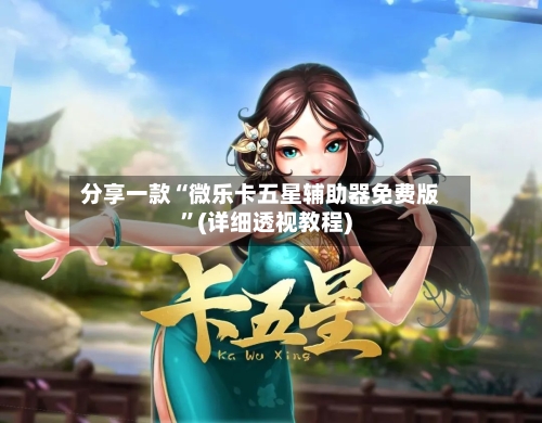 分享一款“微乐卡五星辅助器免费版”(详细透视教程)-第2张图片