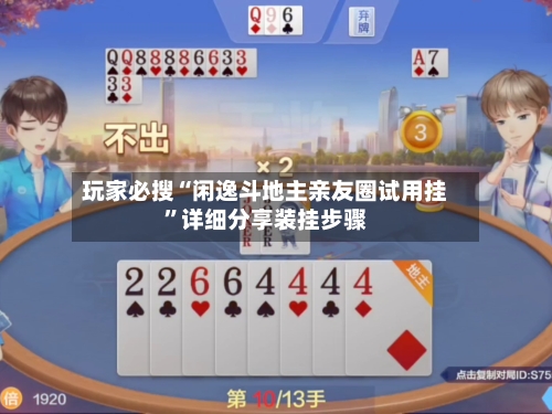玩家必搜“闲逸斗地主亲友圈试用挂”详细分享装挂步骤-第2张图片