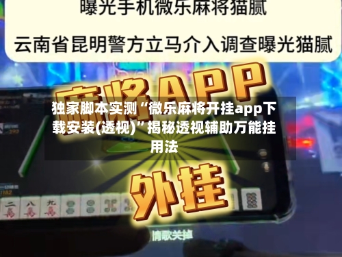 独家脚本实测“微乐麻将开挂app下载安装(透视)	”揭秘透视辅助万能挂用法-第2张图片