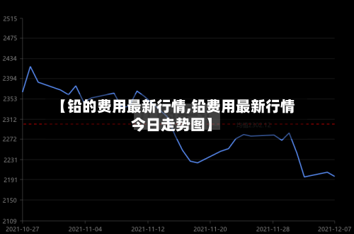 【铅的费用最新行情,铅费用最新行情 今日走势图】-第2张图片