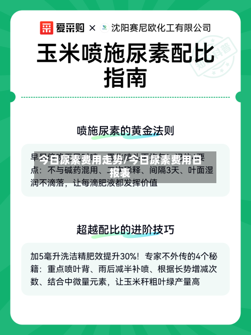 今日尿素费用走势/今日尿素费用日报表-第2张图片