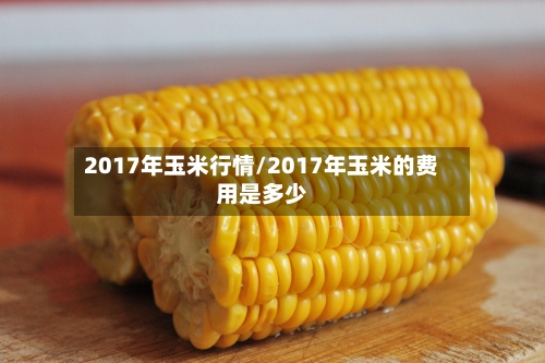 2017年玉米行情/2017年玉米的费用是多少