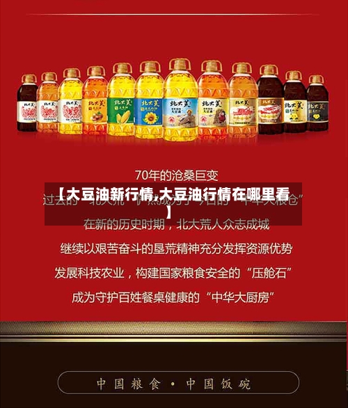 【大豆油新行情,大豆油行情在哪里看】