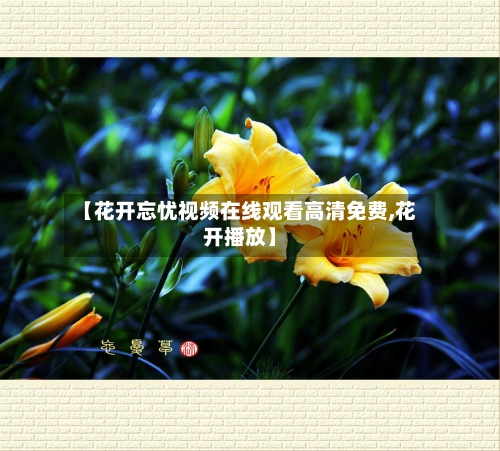 【花开忘忧视频在线观看高清免费,花开播放】